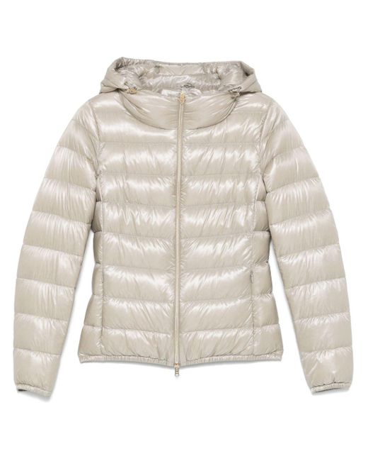 Herno White Hooded Jacket