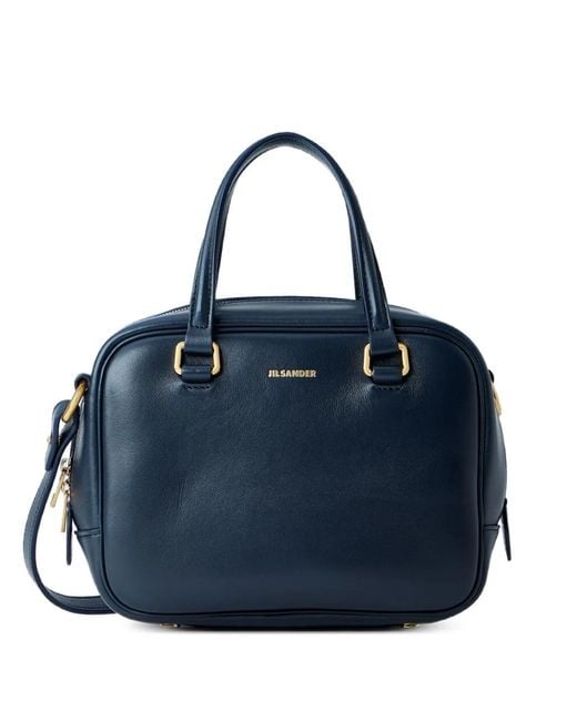 Jil Sander Blue Vision Small Tote Bag