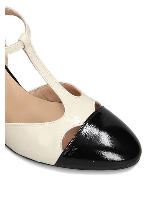 Isabel Ferranti Natural 80Mm Leather Pumps