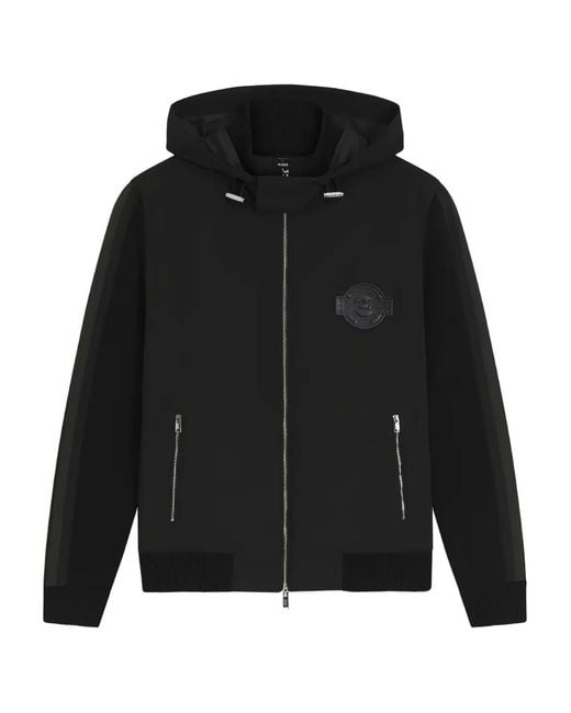 HUGO Black X Porsche Zipped Hoodie for men