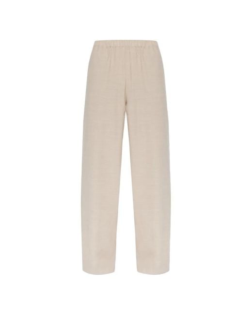 Fabiana Filippi White Trevi Trousers
