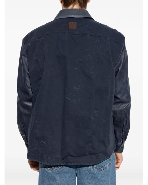 Loewe Blue Hybrid Jacket for men