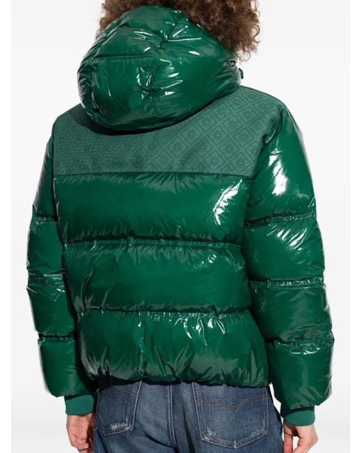 Casablanca Green Quilted Puffer Jacket