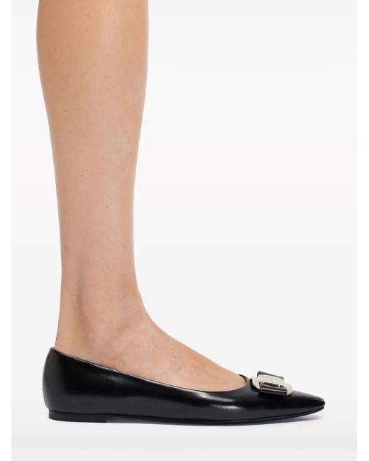 Ferragamo Blue Flat Shoes