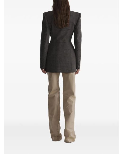 Mugler Geruit Jack in het Black
