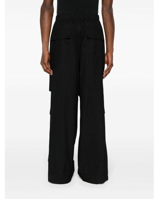 Jil Sander Black Mid-rise Straight-leg Trousers for men