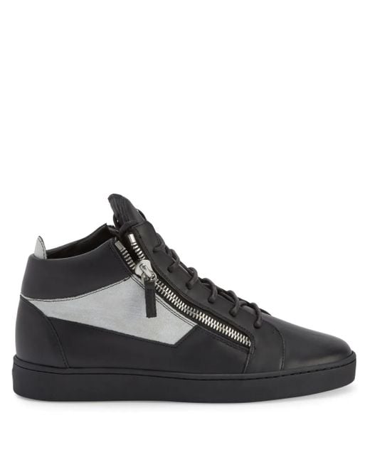 Giuseppe Zanotti Kriss Mid-Top-Sneakers in Black für Herren