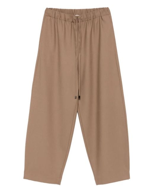 Pantalones con cordones en la cintura Antonelli de color Natural