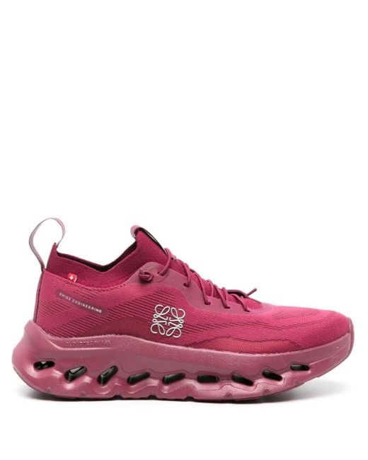 On Shoes Pink X Loewe Cloudtilt Mesh Sneakers