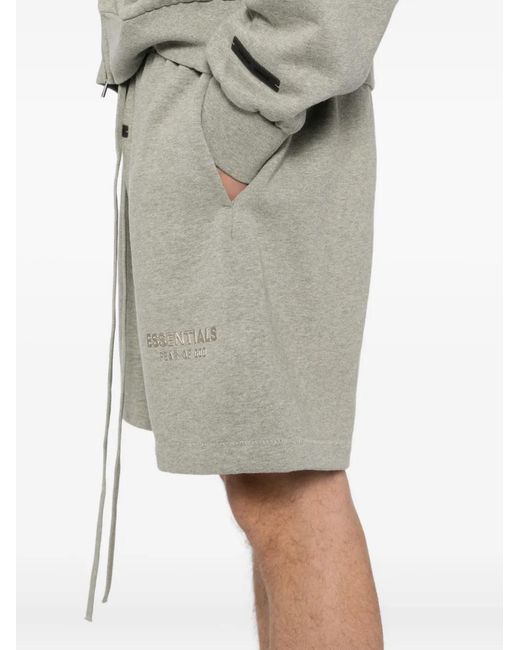 Fear Of God Natural Logo Appliquè Short for men