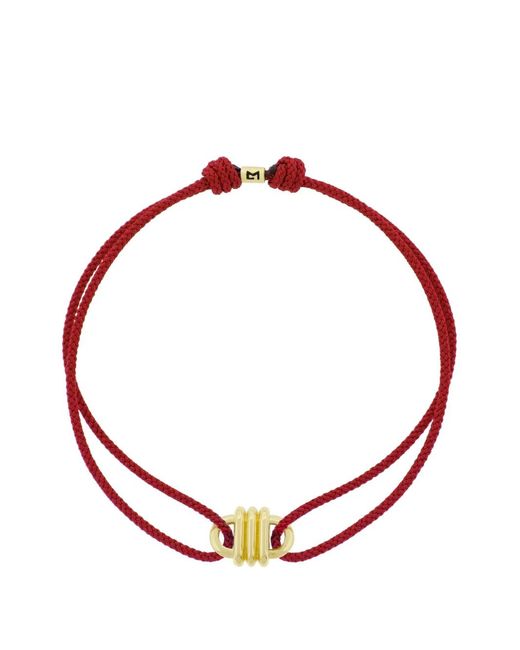 Luis Morais Metallic Cord Bracelet for men