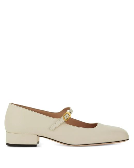Pumps Con Fibbia 30Mm di Bally in Natural