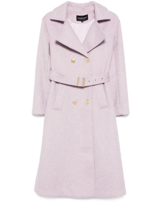 Trench À Taille Ceinturée Cynthia Rowley en coloris Pink