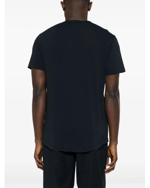 James Perse Blue Cotton T-Shirt for men