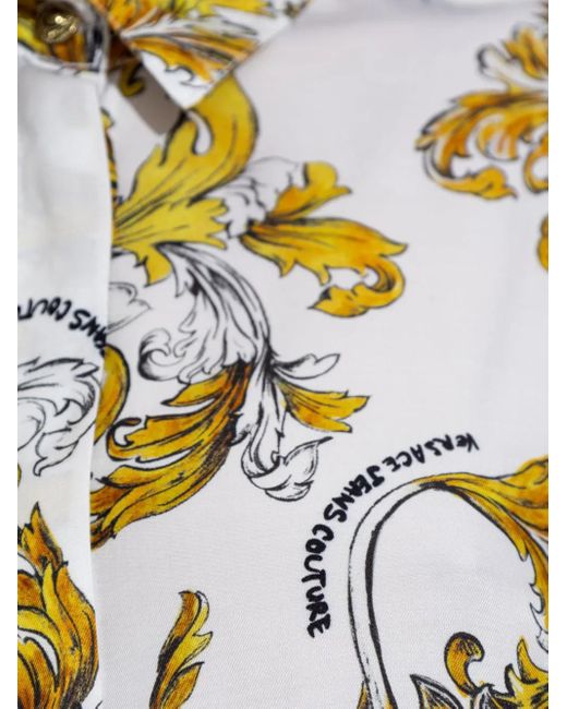 Versace Jeans Couture Metallic Outline Barocco Shirt