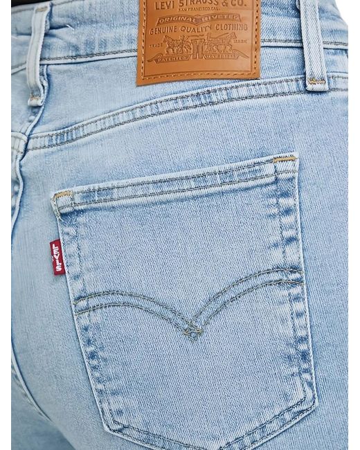 Levi's Blue Jean Skinny 721 À Bords Francs