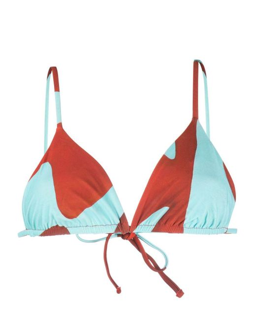 Top bikini a triangolo di Sir. The Label in Red