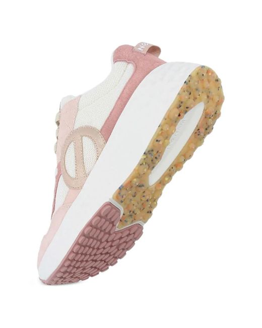 No Name White Logo Appliqué Sneakers