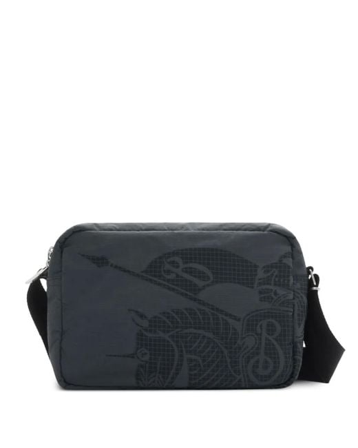 メンズ Burberry ウインドブレーカー ショルダーバッグ Black