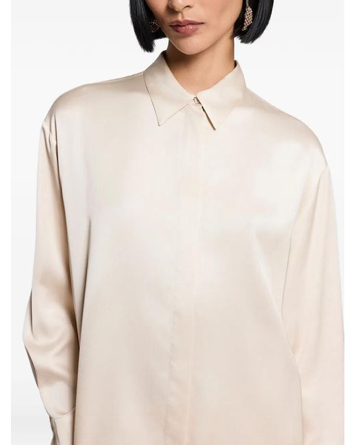 Peserico Natural Long-Sleeve Shirt