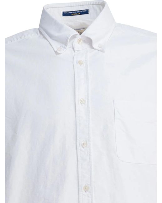 B.D. Baggies White Long-Sleeve Shirt for men