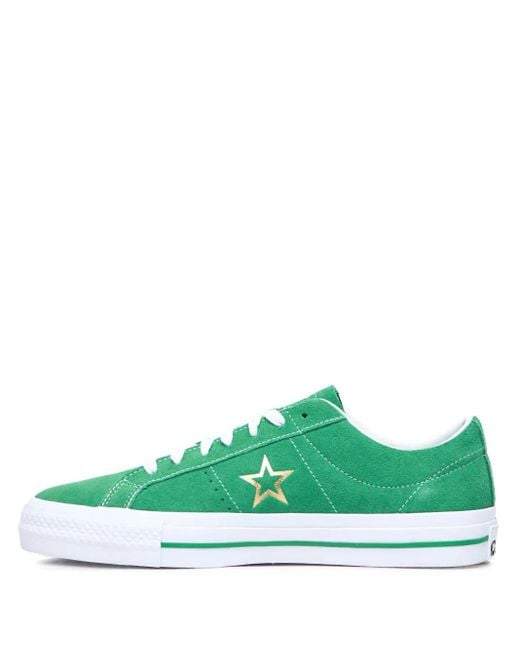 Baskets One Star Pro Converse en coloris Green