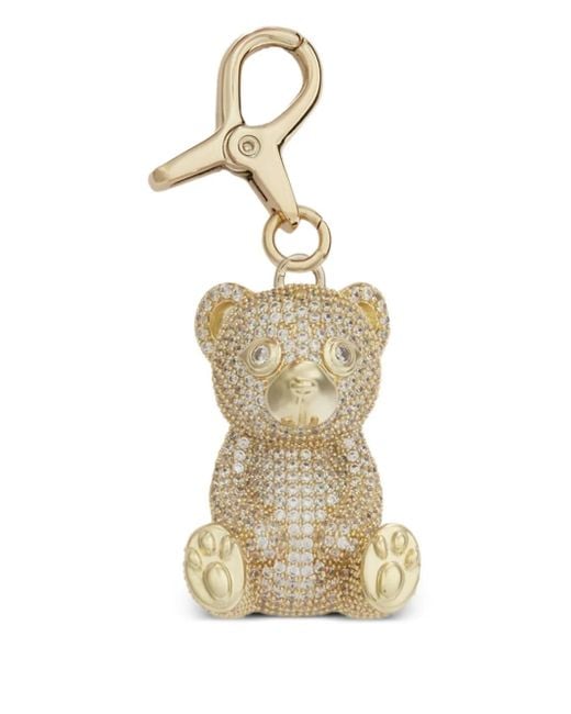 Furla Metallic Schlüsselanhänger mit Teddy