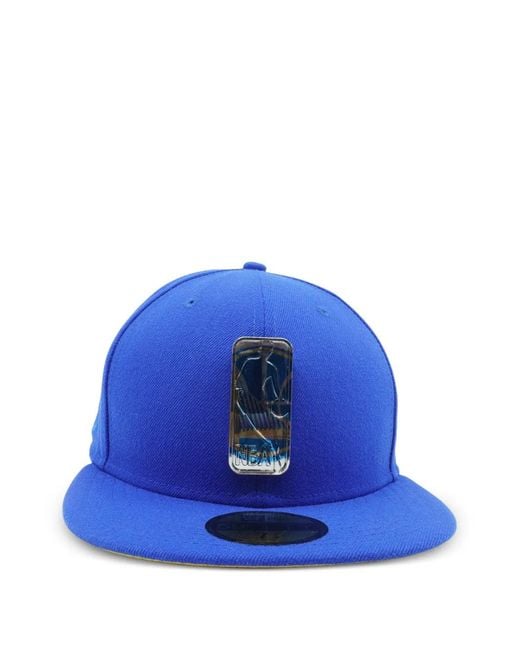 KTZ Blue 59Fifty Golden State Warriors Cap for men