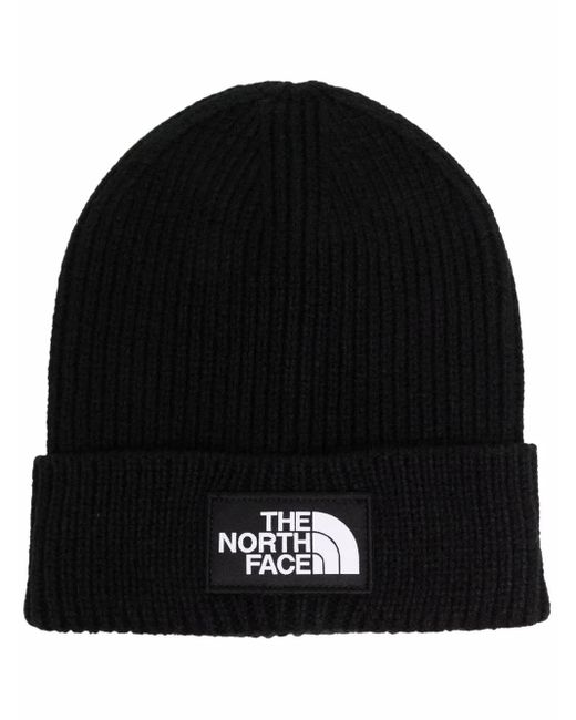 The North Face Muts Met Logopatch in het Black voor heren