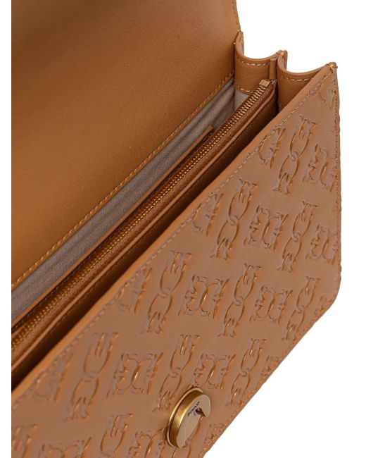 Pinko Love One ショルダーバッグ Brown