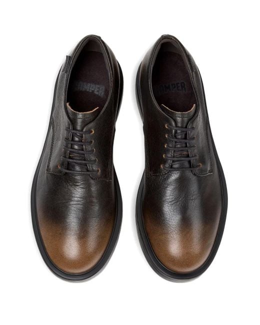 メンズ Camper Dea レザーシューズ Brown