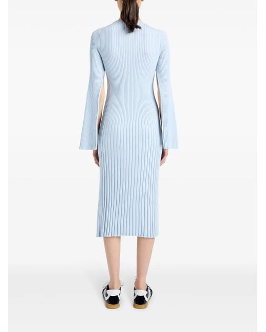 Proenza Schouler Blue Kenna Midi Dress