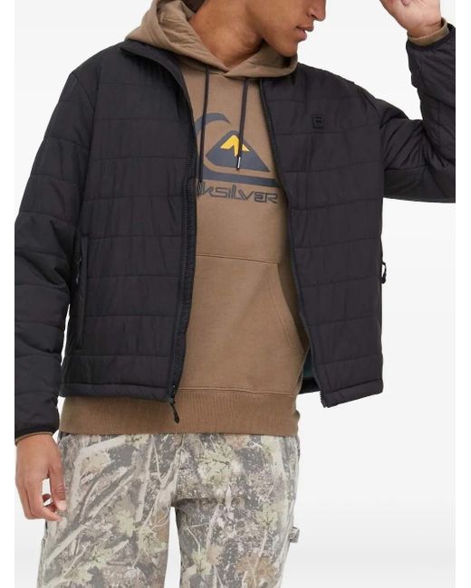 Giacca Trapuntata A Collo Alto di Billabong in Blue da Uomo
