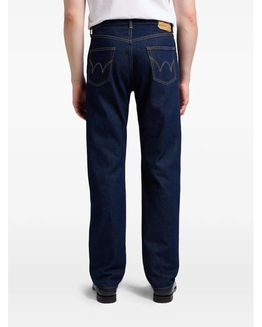 Edwin Blue Rinsed Seam Jeans for men