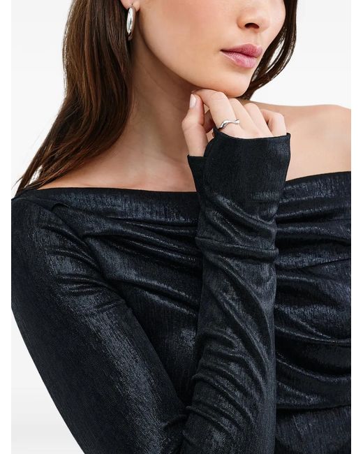 MARCELLA Blue Cooper Long-Sleeve Top