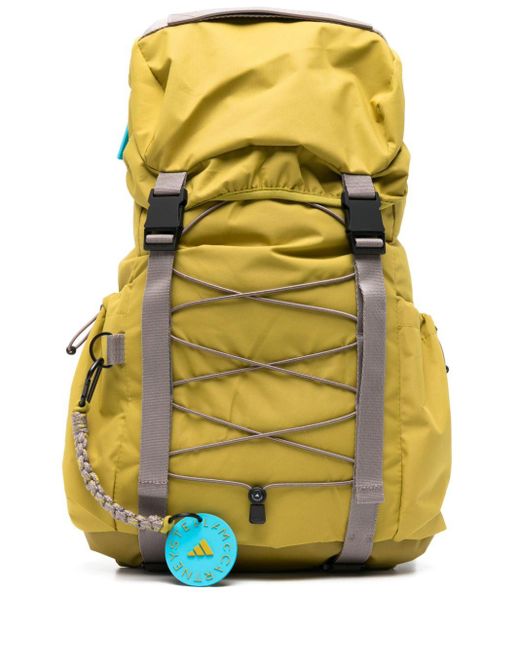 Adidas By Stella McCartney Yellow Buckle-fastening Active Backpack