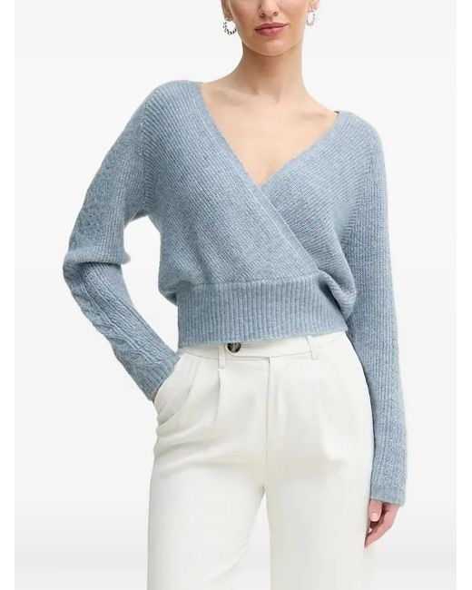 Guess ラップフロント セーター Blue