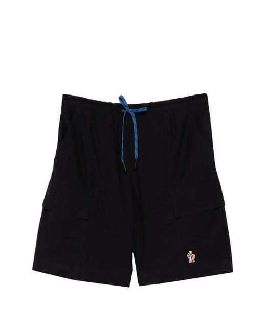 Moncler メンズ ブラック カーゴショーツ
