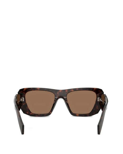 Prada Brown Oversized Sunglasses