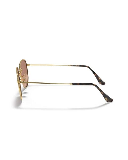 Ray-Ban Pink Hexagonal Sunglasses