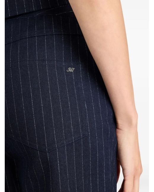 Cinq À Sept Blue Shailene Pinstripe Trousers