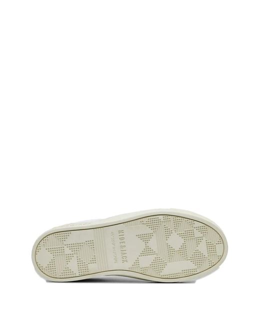HIDE & JACK White Sneakers Mit Prägung