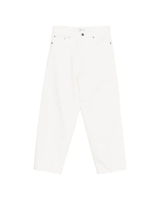 Jean Ample À Patch Logo Haikure en coloris White
