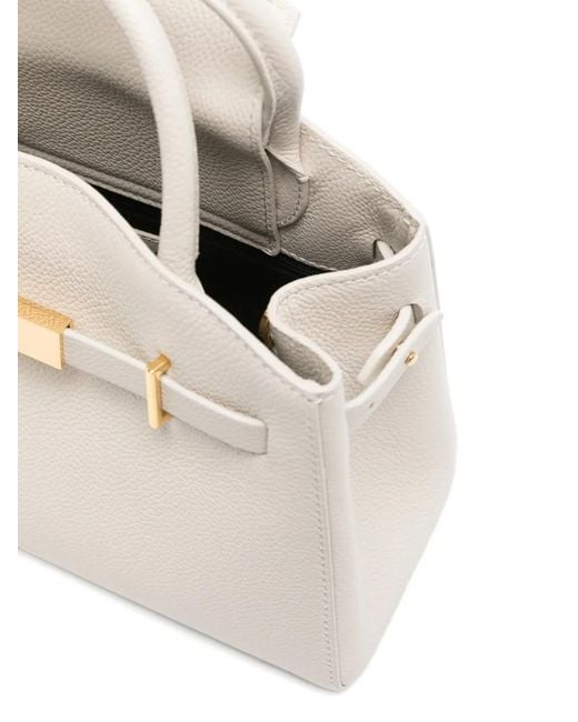 DeMellier London White Small Hudson Tote Bag