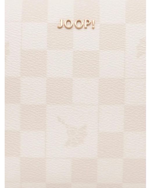 Joop! Natural Checkerboard Pattern Crossbody Bag