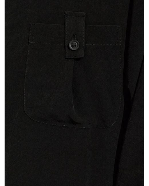 Yohji Yamamoto Button-Down Overhemd in het Black voor heren