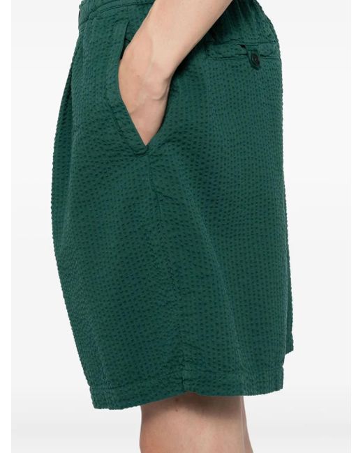 Wax London Green Fuller Shorts for men