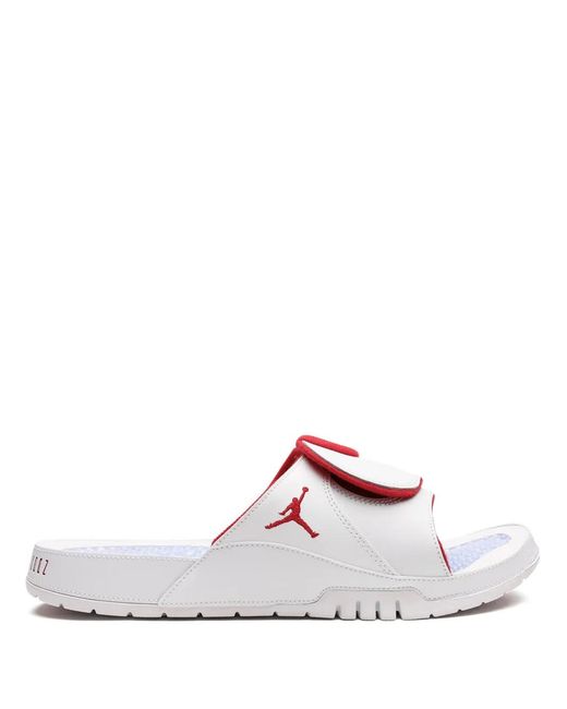 Nike White Hydro Xi Retro "Cherry" Slides for men