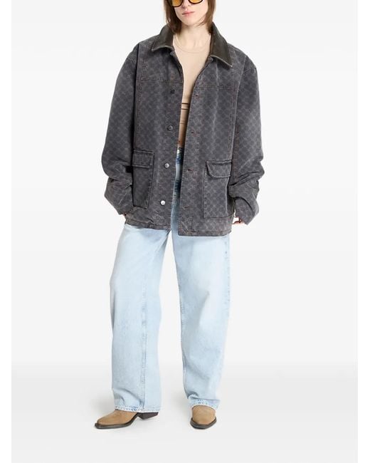 Daily Paper Gray Monogram Workwear Jacket