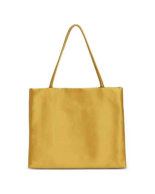 The Row Yellow Cecily Top-Handle Bag